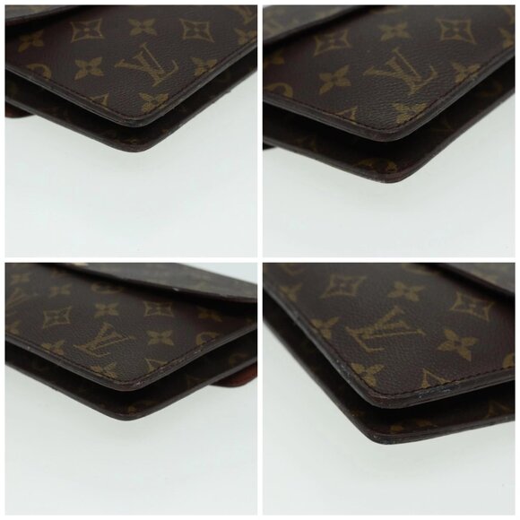 LOUIS VUITTON Monogram Double Rabat Shoulder Bag M51815 LV Auth 82141 - Picture 14 of 16